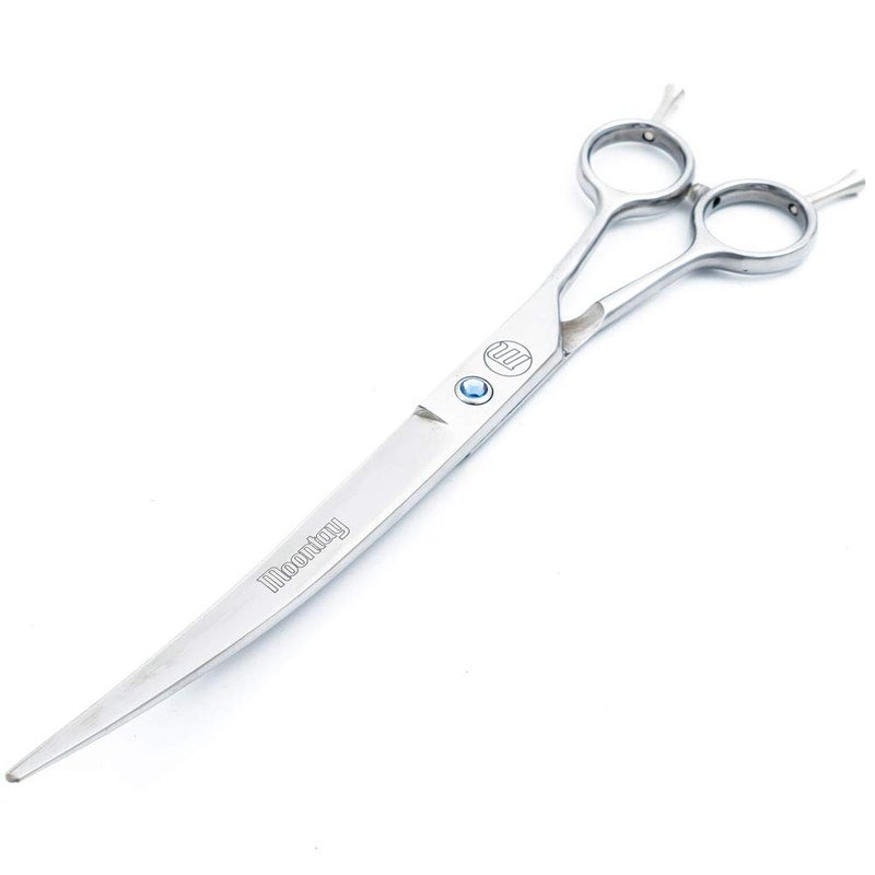 Moontay Professional Dog Scissors Set, 7 Inch/8 Inch Curved Chunkers & Thinning Shears with Grooming Comb - Image 5